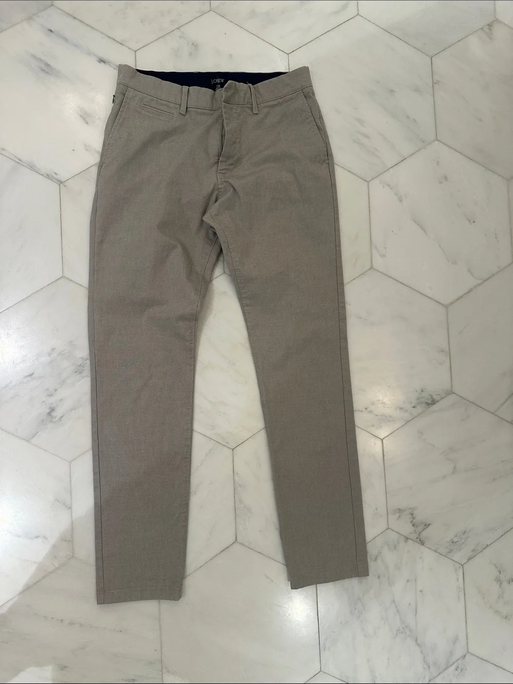 J. Crew Men's Chinos in Light Taupe